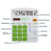 OSALO OS-837VC 12 Digits Colorful Desktop Calculator Green - 5
