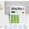 OSALO OS-837VC 12 Digits Colorful Desktop Calculator Green - 6
