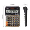 OSALO OS-3TV 12-digit LCD Screen Solar Desktop Calculator - 3