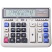 Deli 2135 Computer Keyboard Calculator - White - 1