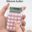 Small Silent Simple Calculator Mini Candy Green - 5