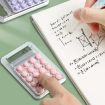 Small Silent Simple Calculator Mini Candy Purple - 7