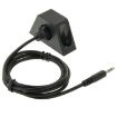 3.5mm Male to Female Extension Cable with Car Flush Mount, 1m Length - 2