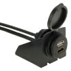 USB 2.0 & Mini HDMI Male to USB 2.0 & HDMI Female Adapter Cable - 2m - 5