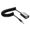 3.5mm Male to USB 2.0 Female Audio Converter Cable for Car MP3 Speaker - 1
