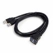 2m ABS Shell Flush Mount USB 3.0 Dock Car Ship Motorcycle Dashboard Panel Waterproof Extension Cord - 3
