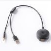 Universal Car Bluetooth Adapter Radio Stereo AUX USB Interface - 1
