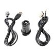 Car RD45 USB/AUX Audio Adapter Cable for Citroen C2/C5/Peugeot 207/307/408/508 - 3