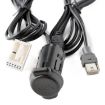 Car RD45 USB/AUX Audio Adapter Cable for Citroen C2/C5/Peugeot 207/307/408/508 - 5