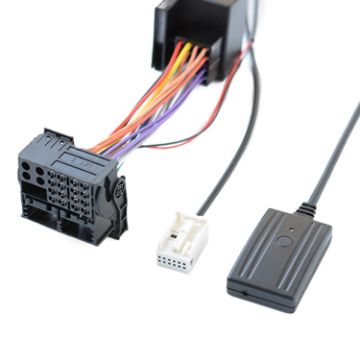 Bluetooth Wireless MIC Audio Adapter Cable for Citroen C2/C5/Peugeot 307 408 508 - 1
