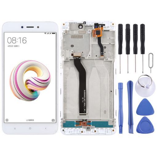 TFT LCD Screen for Xiaomi Redmi 5A with Digitizer - White - 1