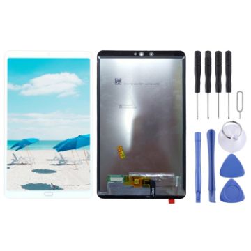 White TFT LCD Screen for Xiaomi Mi Pad 4 with Digitizer Full Assembly - 1