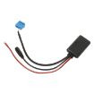 Car Bluetooth Music AUX Audio Cable + MIC for Audi A4/Volkswagen Golf - 2