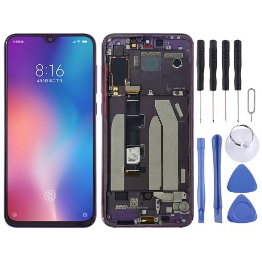 LCD Screen for Xiaomi Mi 9 SE Digitizer - Purple - 1