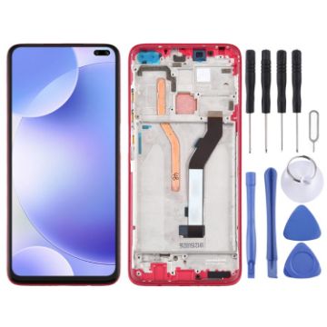 TFT LCD Screen for Xiaomi Redmi K30 4G Digitizer Full Assembly with Frame - 1