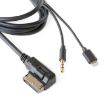 Car AMI AUX Audio Cable for Audi Q5 A 5A7 R7 S5 Q7 A6L A8L - 3