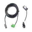 Bluetooth Phone Audio Cable + MIC for Volkswagen RNS510 MIB682 - 2