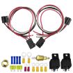 12V 40A Dual Electric Cooling Fan Wiring Relay Sensor Kit - 2