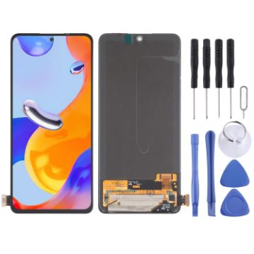 Super AMOLED LCD Screen & Digitizer Assembly for Xiaomi Redmi Note 11 Pro/11 Pro+ 5G India/11E Pro 5G - 1