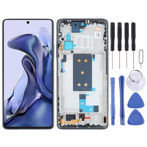 OLED LCD Screen for Xiaomi Mi 11T/11T Pro - Black - 1