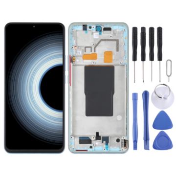 AMOLED LCD Screen For Xiaomi Redmi K50 Ultra/12T/12T Pro (Blue) - 1