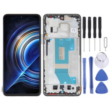 AMOLED LCD Screen For Xiaomi Redmi K50/K50 Pro - Black - 1