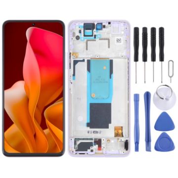 LCD Screen For Xiaomi 11i HyperCharge 5G Purple Assembly - 1