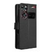 ZTE nubia Z60 Ultra Leather Phone Case (Black) - 3