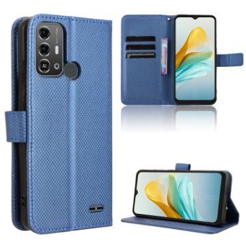 ZTE Blade A53 Pro Leather Phone Case - Blue - 1