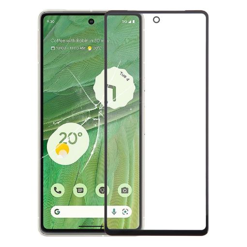 Google Pixel 7 Front Screen Glass Lens with OCA Adhesive - 1