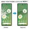 Google Pixel 7 Front Screen Glass Lens with OCA Adhesive - 7
