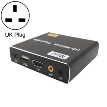 JEDX 4K HD Player Single AD Machine - Automatic Loop Play - Horizontal & Vertical Screen - U Disk SD Play - 1