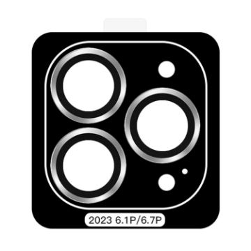 TOTU PG-1 Golden Shield Metal Frame Lens Protector for iPhone 15 Pro - 1