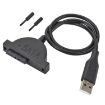 Slim SATA 13 Pin Female to USB 2.0 Adapter Converter Cable - 45cm - 1
