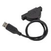 Slim SATA 13 Pin Female to USB 2.0 Adapter Converter Cable - 45cm - 3