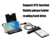 Olmaster External Notebook Hard Drive Adapter Cable - USB3.0 to SATA Converter - 5