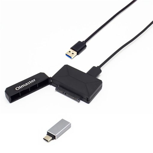 Olmaster External Notebook Hard Drive Adapter Cable USB3.0 to SATA Converter - 1