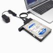 Olmaster External Notebook Hard Drive Adapter Cable USB3.0 to SATA Converter - 6