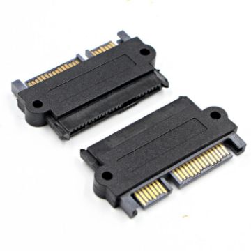 SFF-8482 SAS to SATA Adapter - 180 Angle for Motherboard - 1