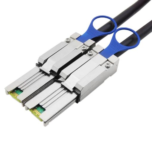 MINISAS26P SFF-8088 TO SFF8088 Data Cable - Black - 1