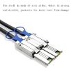 MINISAS26P SFF-8088 TO SFF8088 Data Cable - Black - 5