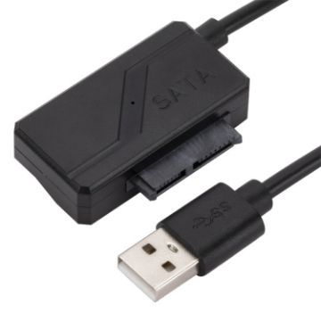SATA to USB 2.0 Adapter Cable - Optical Drive Cable - 1