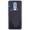 OnePlus 6 Frosted Battery Back Cover with Camera Lens - Black - 3