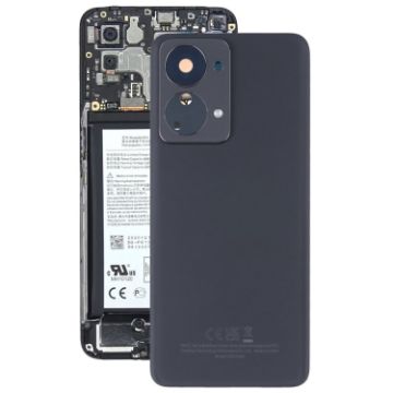 OnePlus Nord 2T Battery Back Cover with Camera Lens - Black - 1