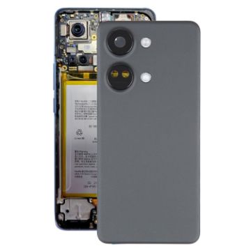 OnePlus Nord 3 Battery Back Cover & Camera Lens Cover - Black - 1