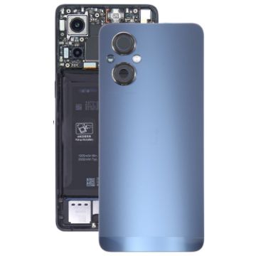 OnePlus Nord N20 Battery Back Cover with Camera Lens Cover - Blue - 1