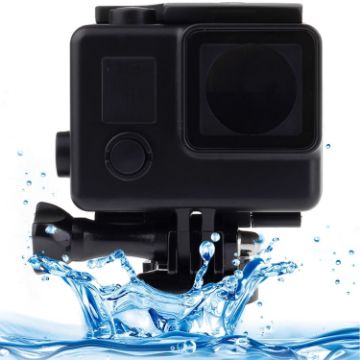 Black Edition Waterproof Housing Protective Case for GoPro HERO4/3+ - 1