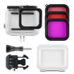 Waterproof Housing Case for GoPro HERO6/5 + Touch Screen Back Cover - 2