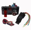 Carbon Fiber Flip-up Ignition Switch Panel for Racing Sport (DC 12V) - 3