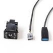 BMW E46 CD AUX Interface + Wiring Harness, 1.5m Cable Length - 3
